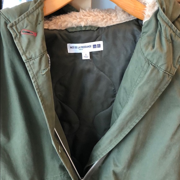 Uniqlo Hooded Field Jacket - Olive Green - Picture 3 of 8